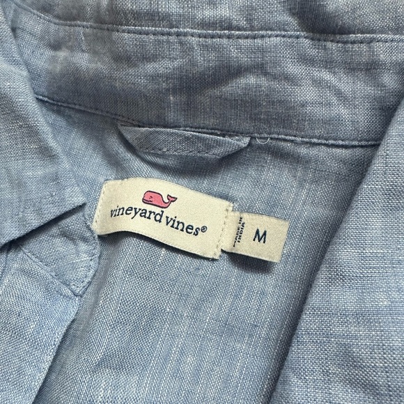 NWOT Vineyard Vines Linen Chambray Tunic - size medium - Picture 2 of 6